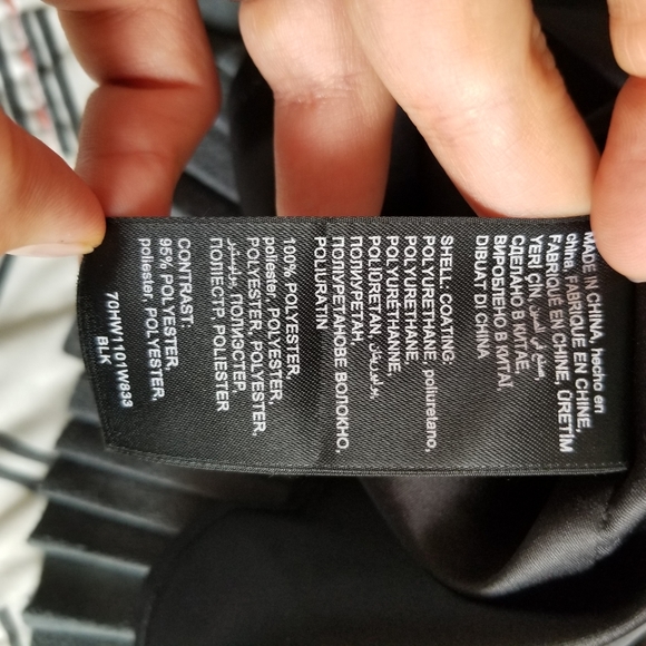 bebe Black Strapless Tiered Mini Dress - Picture 12 of 15